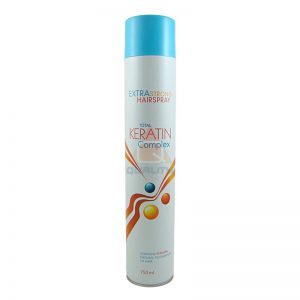 CeCe Extra Strong Hairspray Keratin Complex - bardzo mocny lakier do włosów z keratyną 750 ml