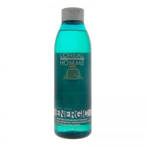 L'oreal Energic Shampoo - Energetyzujący szampon z chłodzącą miętą i żeń-szeniem - 250ml